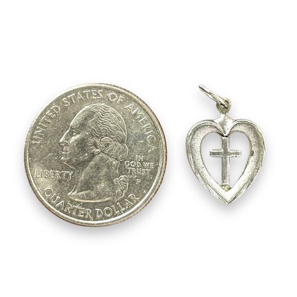 Sterling silver 925 cross pendant - Picture 4 of 4